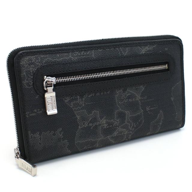 PRIMA CLASSE プリマクラッセ 長財布ラウンドファスナー W028 6426 0001 GEO CLASSIC BLACK ブラック