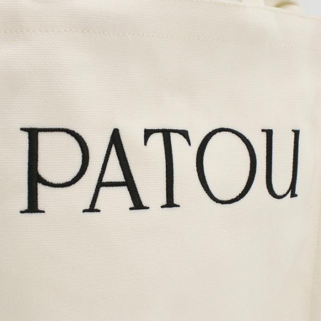 PATOU パトゥ トートバッグ ヴァーティカル 2WAY ショルダーバッグ ロゴAC0620076 001W レディース ホワイト_1