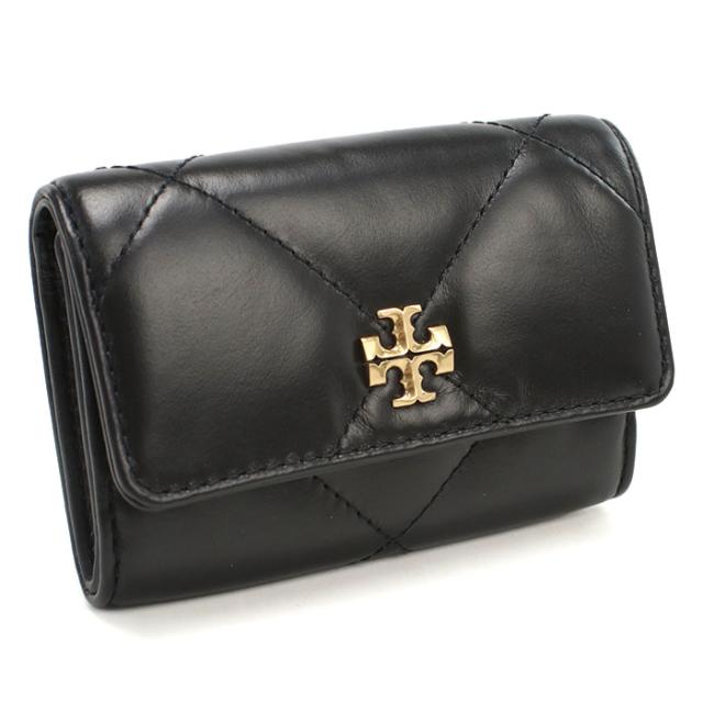 Tory Burch トリーバーチ キラ ダイヤモンドキルト フラップカードケース 名刺入れ 159794 001 レディース ブラック
