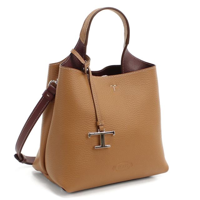 TOD’S トッズ トートバッグ XBWAPAA9100 QNK 9P13 レディース ブラウン