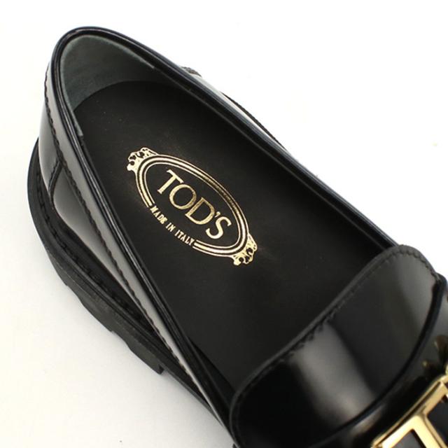 TOD'S トッズ ローファー XXW08J0GF80 SHA B999 レディース ブラック