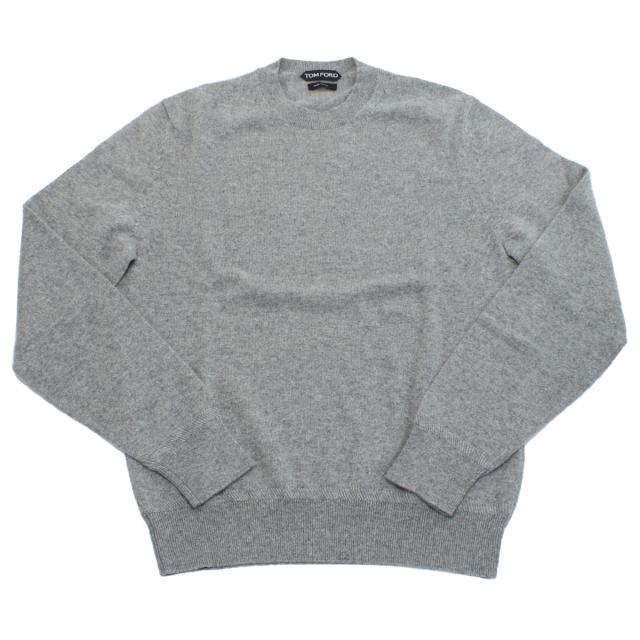 TOM FORD トム フォード ニット TFK110 BYK67 K15 メンズ グレー