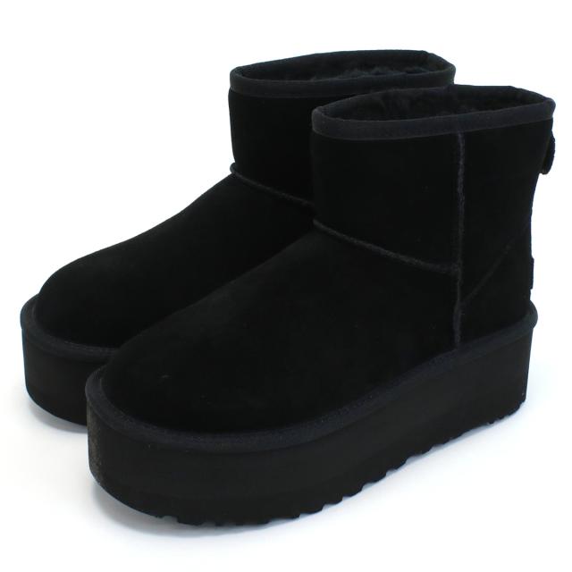 UGG アグ ブーツ 1134991 BLK CLASSIC MINI PLATFORM レディース ブラック
