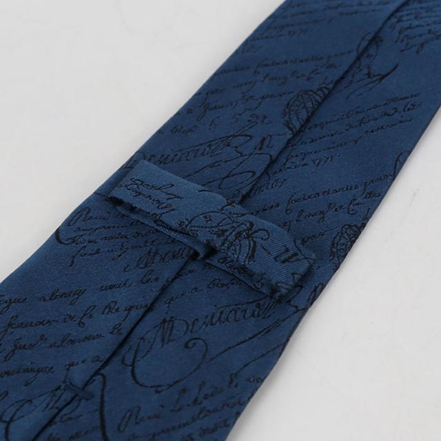 中古・未使用】Berluti ベルルッティ ネクタイ クラシック スクリット