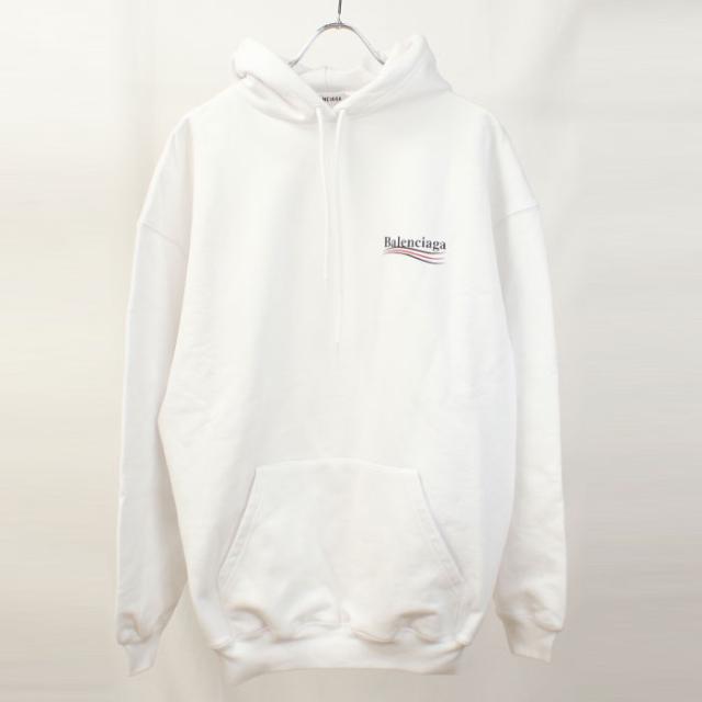 【中古・未使用】BALENCIAGA バレンシアガ パーカー 578135 TIV53 9040 メンズ ホワイト