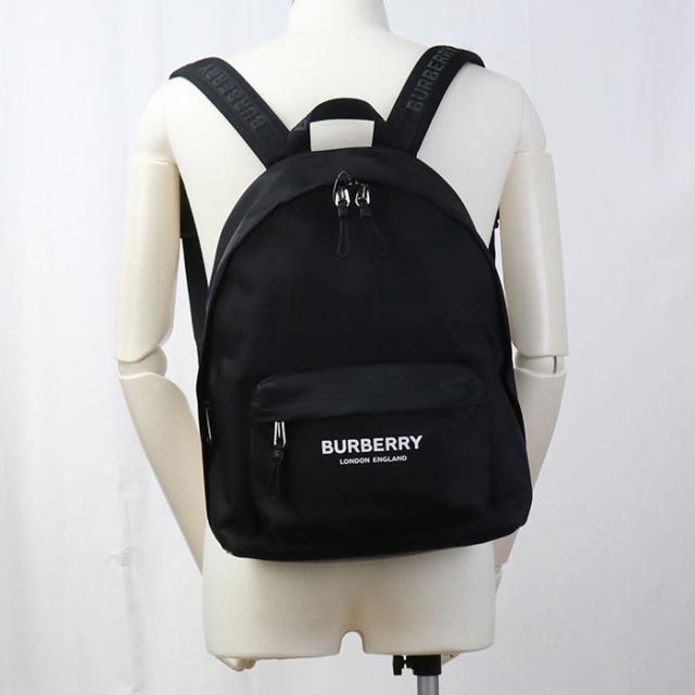 中古良品BURBERRY バーバリー リュック 8021084 バックパック メンズ ブラック_8