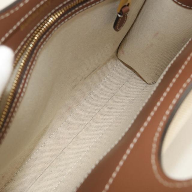 中古良品BURBERRY バーバリー ハンドバッグ 80393611 ミニポケットバッグ　2WAY レディース ベージュ_2