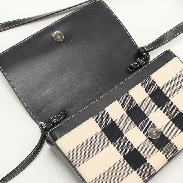 中古良品BURBERRY バーバリー 斜め掛け ショルダーバッグ ノバチェック レディース ベージュ