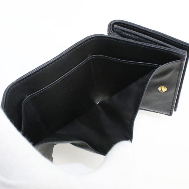 中古良品DIOR ディオール 三つ折り財布 ディオール カロ レディース
