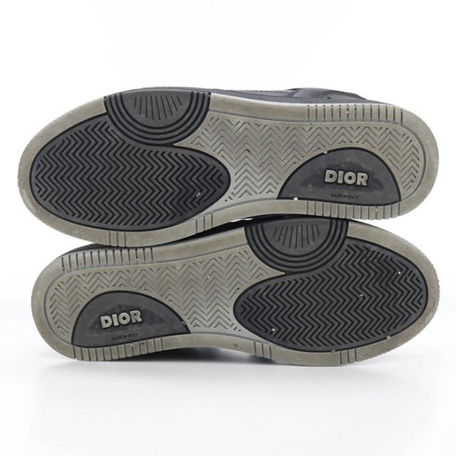 中古良品DIOR ディオール スニーカー 3SN272ZPR H969 ロートップスニーカー B27 アップタウン メンズ ブラック_4
