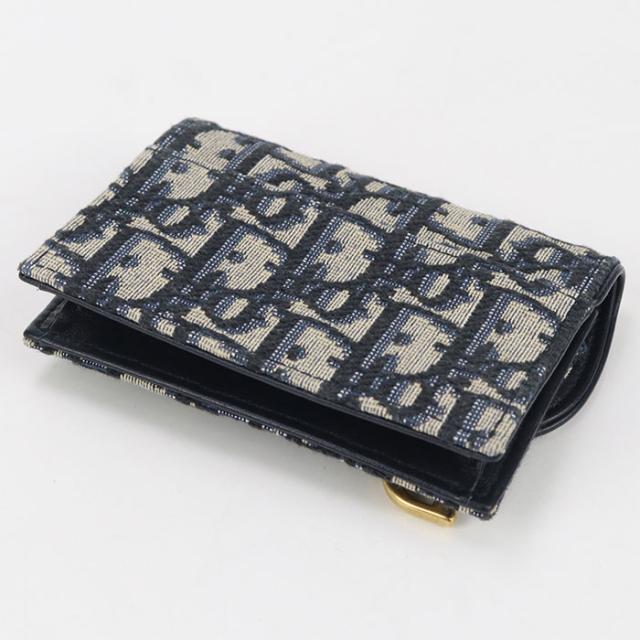 Dior ネイビー 名刺入れ ネイビー（紺）系 Dior(ディオール) カードケース・名刺入れ