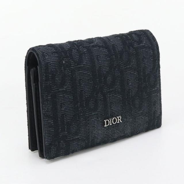 DIOR カードケース オブリーク ジャガード 名刺入れ ビジネスカード