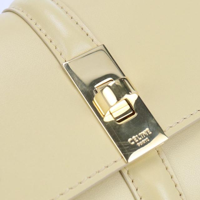 中古良品CELINE セリーヌ 三つ折り財布 10F52 3CQ7 スモール トリ