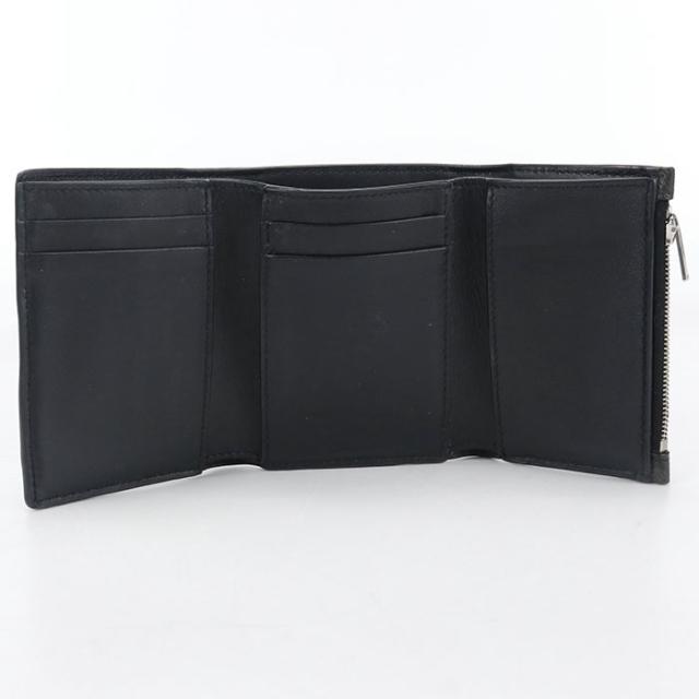 中古良品CELINE セリーヌ 三つ折り財布 トリオンフキャンバス メンズ 