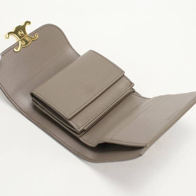 CELINE 三折財布 10D78 3DPV 【ランクA】 楽天市場】セリーヌ CELINE 3つ折り財布 小銭入れ付き ブルー