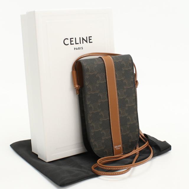 中古美品CELINE セリーヌ 斜め掛け ショルダーバッグ モバイル 中古美品CELINE セリーヌ 斜め掛け ショルダーバッグ モバイル
