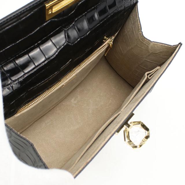 【中古・未使用】CARBOTTI カルボッティ ハンドバッグ 243 2WAY ショルダーバッグ レディース ブラック_2