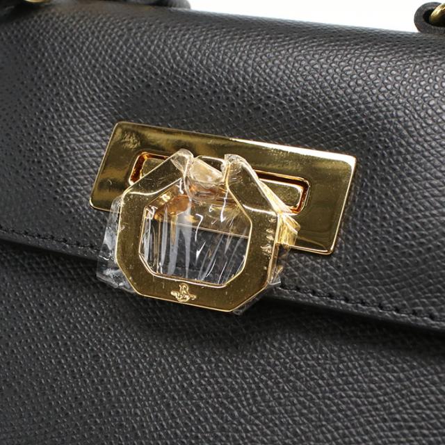 【中古・未使用】CARBOTTI カルボッティ ハンドバッグ 241 2WAY レディース ブラック_4