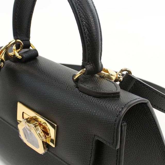 【中古・未使用】CARBOTTI カルボッティ ハンドバッグ 241 2WAY レディース ブラック_6