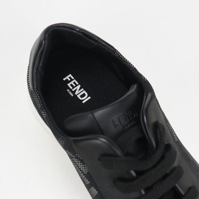 【中古・未使用】FENDI フェンディ スニーカー 7E1455 スニーカー メンズ ブラック_4
