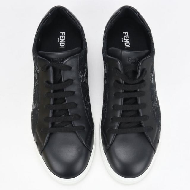 【中古・未使用】FENDI フェンディ スニーカー 7E1455 スニーカー メンズ ブラック_8