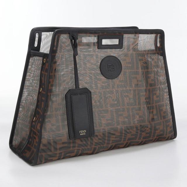 中古美品FENDI フェンディ ハンドバッグ 7AR718 ディフェンダー