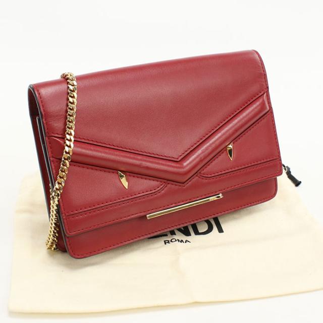 送料無料 新品同様 フェンディ 長財布 カールラガーフェルド ラウンド