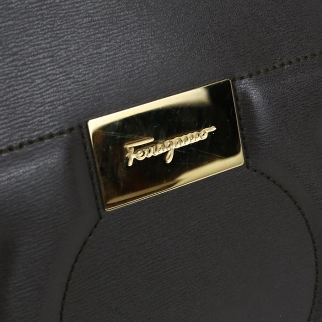 中古良品FERRAGAMO フェラガモ トートバッグ 21 H019 ガンチーニ
