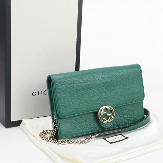 中古良品GUCCI グッチ チェーンウォレット 615523 インター 中古良品GUCCI グッチ チェーンウォレット 615523 インター