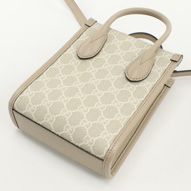 GUCCI グッチ インターロッキングG ミニ トートバッグ