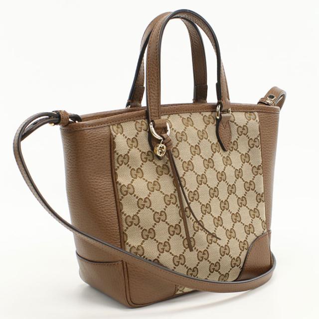 中古良品GUCCI グッチ ハンドバッグ 449241 2WAYトートバッグ GG 