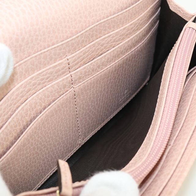 中古良品GUCCI グッチ 長財布ニ折小銭入付き 456116 コンチネンタル  