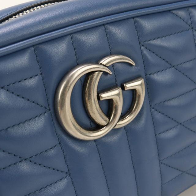 中古美品GUCCI グッチ 斜め掛け ショルダーバッグ 447632 スモール