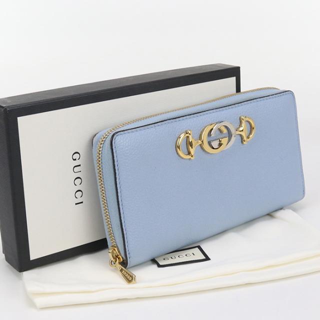 グッチ 財布 GUCCI ラウンドファスナー長財布 レディース メンズ GG