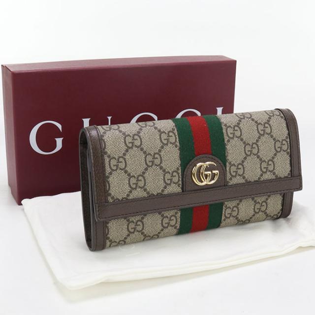 中古美品GUCCI グッチ 長財布ニ折小銭入付き 523153 96IWG 8745 GG 中古美品GUCCI グッチ 長財布ニ折小銭入付き 523153 96IWG 8745 GG