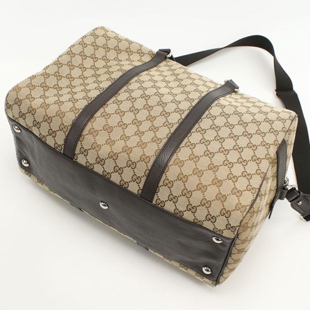 中古良品GUCCI グッチ ボストンバッグ 449167 KY9KN 9886 GGキャンバス