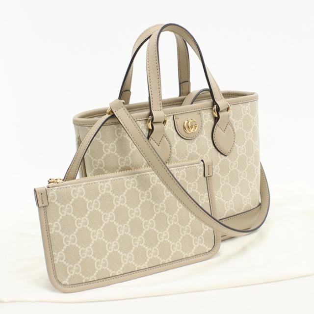 【中古・未使用】GUCCI グッチ トートバッグ 811716 トートバッグ オフィディア レディース ベージュ