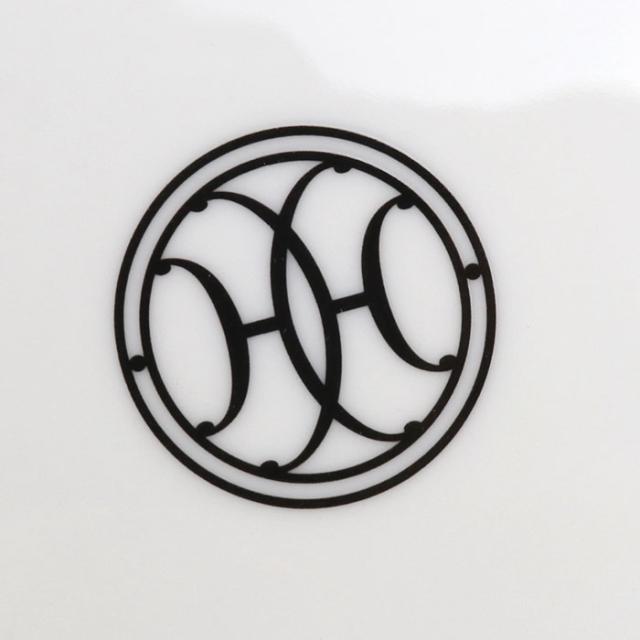 【中古・未使用】HERMES エルメス ブランド雑貨 ペアセット デザートプレートNo1 Hデコ ユニセックス ホワイト