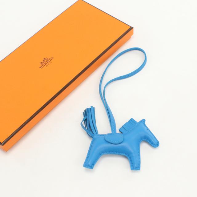 中古 エルメス HERMES ユニセックス バッグチャーム フランボワーズ  