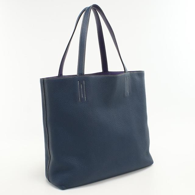 中古良品HERMES エルメス トートバッグ ドゥブルセンス36 □N刻印