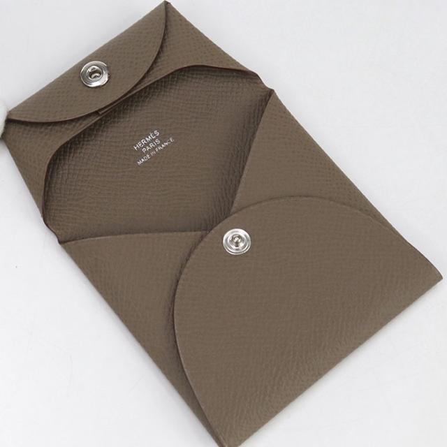 中古美品HERMES エルメス 小銭入れ バスティア W刻印 ユニセックス