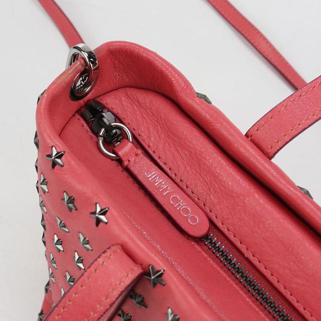 中古良品JIMMY CHOO ジミーチュウ トートバッグ 2WAY MINISARA