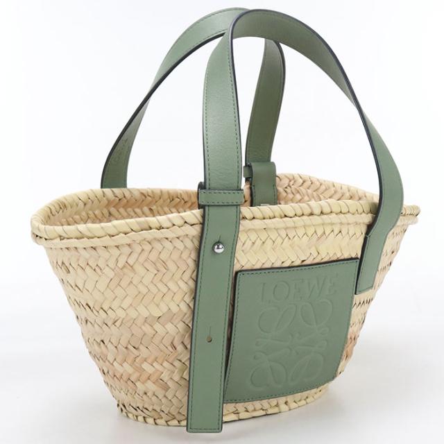 中古良品LOEWE ロエベ カゴバッグ バスケットバッグ スモール 