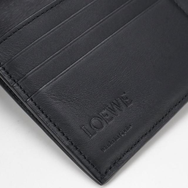 中古良品LOEWE ロエベ 長財布二折 ロング ホリゾンタル ウォレット パズル メンズ ブラック