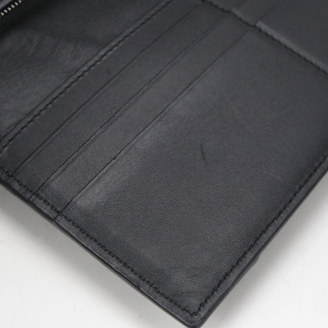 中古良品LOEWE ロエベ 長財布二折 ロング ホリゾンタル ウォレット パズル メンズ ブラック