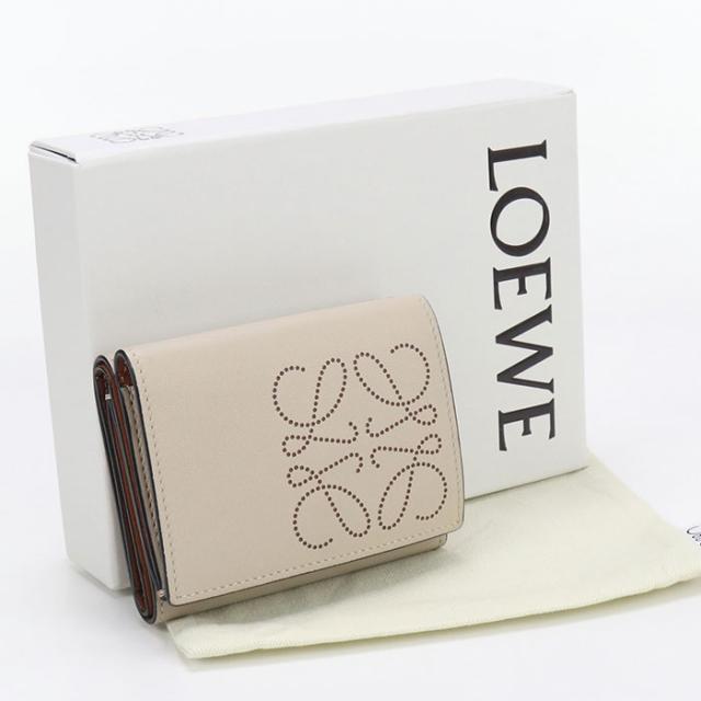 中古良品LOEWE ロエベ 三折財布 C500TR2X01 トライフォールド 中古良品LOEWE ロエベ 三折財布 C500TR2X01 トライフォールド
