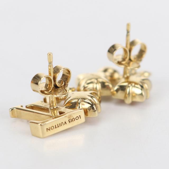 中古良品LOUIS VUITTON ルイヴィトン ピアス M00786 ドレイユ・ピュス