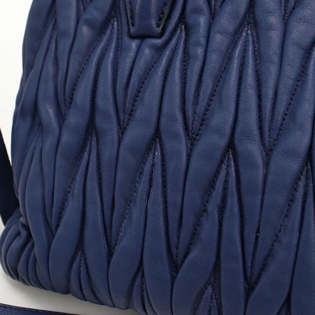 中古良品MIUMIU(OUTLET) ミュウミュウ アウトレット トートバッグ 2WAY マテラッセ レディース ブルー_6
