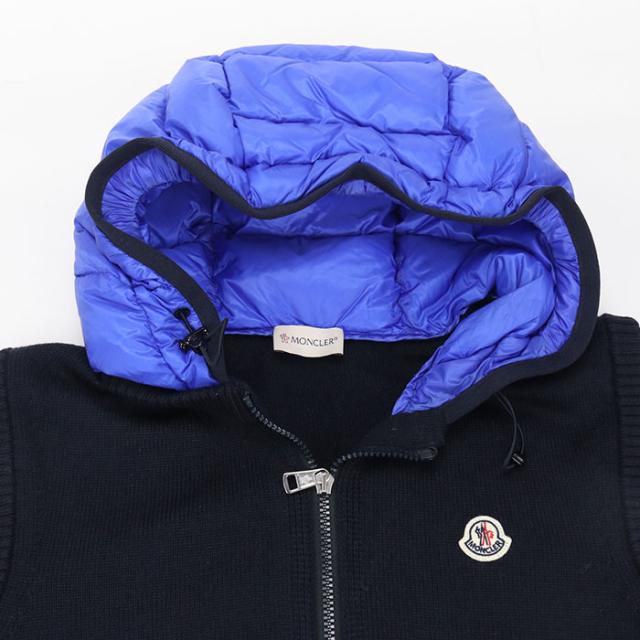 中古良品MONCLER モンクレール ベスト ニット MAGLIA GILET メンズ
