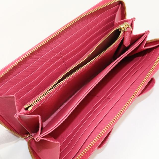 中古良品PRADA プラダ 長財布ラウンドファスナー ジップアラウンド長 